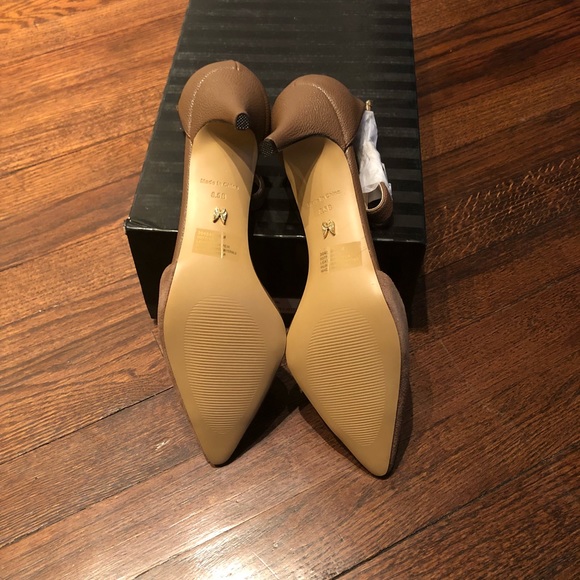 Taupe Kitten Heels - Picture 4 of 4